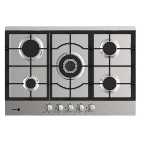 Fagor FAG6650X hob Stainless steel Built-in 75 cm Gas 5 zone(s)