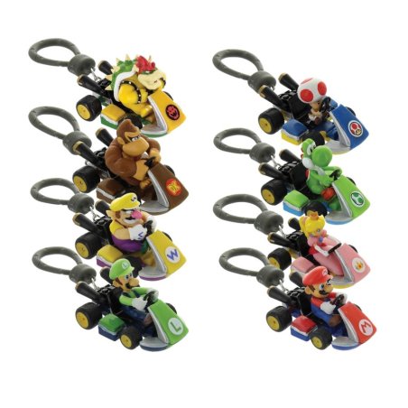 MARIO KART PORTE CLES MYSTERE PRESENTOIR DE 24PCS  