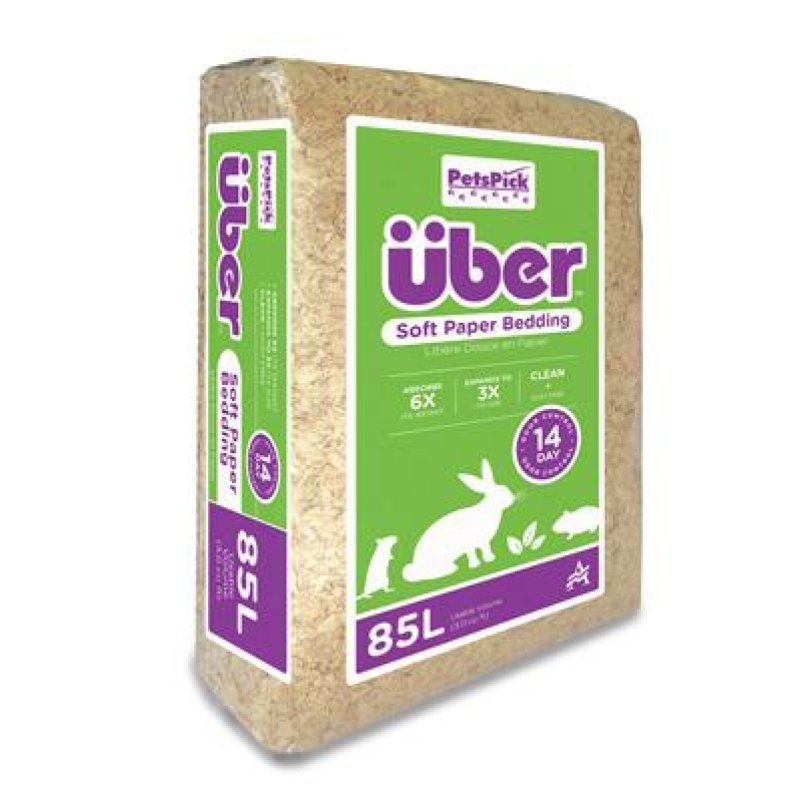 Über - Soft Paper Bedding 85l Nature - (45032)