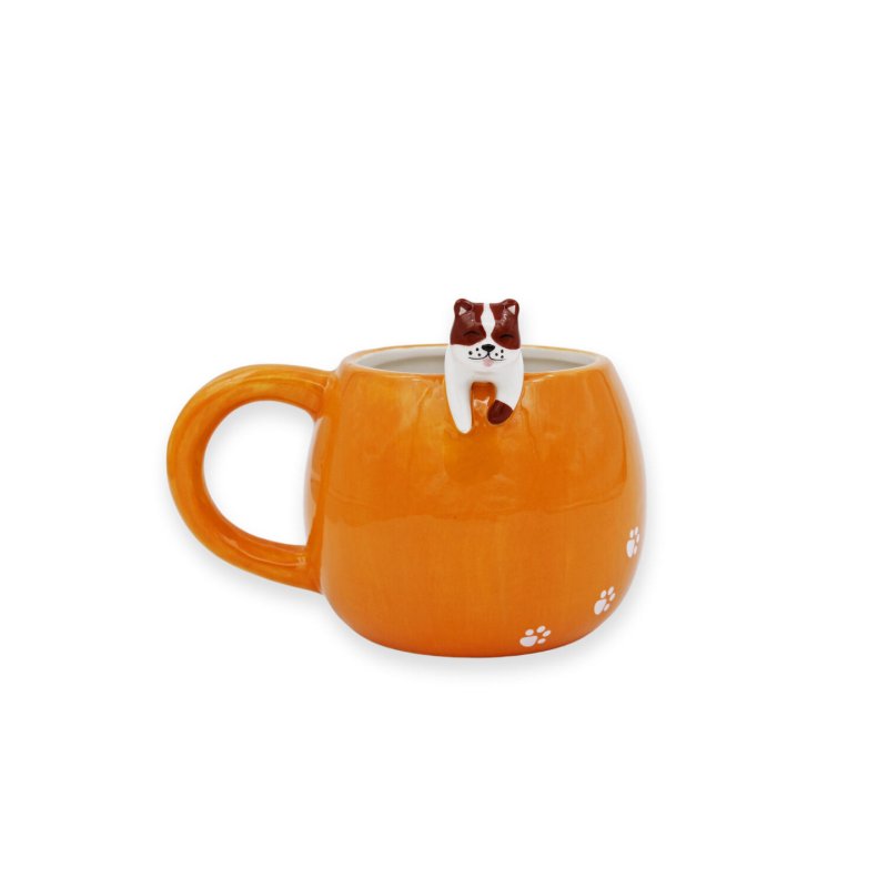 Winkee - Mug - Pet Friends Dog - orange