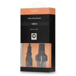 D2 Diffusion D2CSPC150 câble électrique Noir 1,5 m