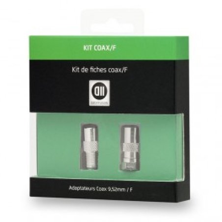 D2 Diffusion D2KITCOAXF connecteur coaxial Type F 2 pièce(s)