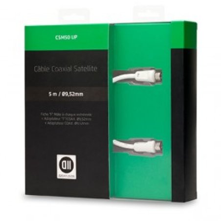 D2 Diffusion D2SAT500 coaxial cable 5 m SAT White