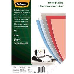 Fellowes 53764 matériel de reliure A3 PVC Transparent 100 pièce(s)