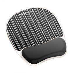 FELLOWES TAPIS DE SOURIS REPOSE-POIGNET GEL - CHEVRON