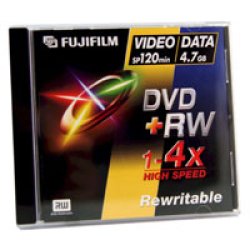 Fujifilm DVD RW JEWEL CASE X 5 PACK (4.7GB 4X)