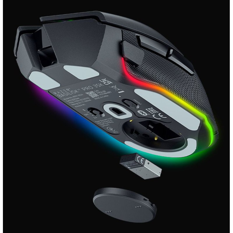 Razer Basilisk V3 Pro 35K mouse Gaming Right-hand RF Wireless Bluetooth USB Type-A Optical 35000 DPI