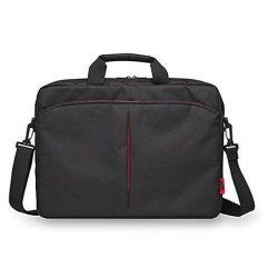 WE Classic 43.9 cm (17.3") Messenger case Black, Red