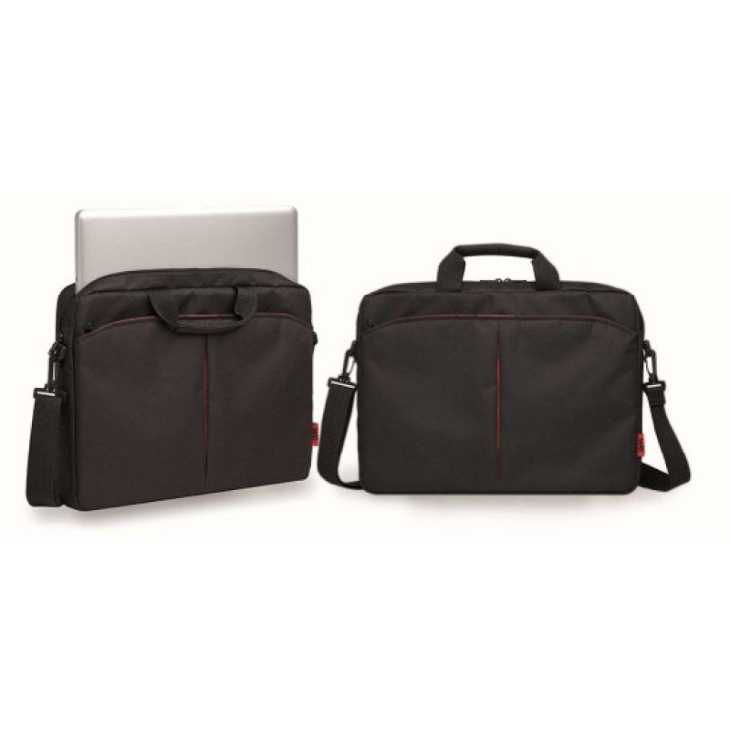 WE Classic 43,9 cm (17.3") Sac Messenger Noir, Rouge