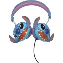 Lexibook - Disney Stitch - Wired Foldable Headphone (HP015D)