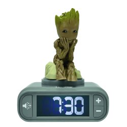 Lexibook - Groot Nighlight Alarm Clock with sounds (RL800GG)