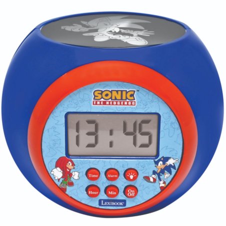 Lexibook - Sonic Projector Alarm Clock (RL977SN)