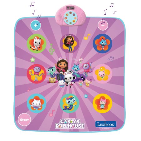 Lexibook - Electronic Dance Mat Gabby's Dollhouse - (DM10GDH)