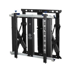 Support mural vidéo à service complet à ouverture logicielle mince Capacité 50Kg