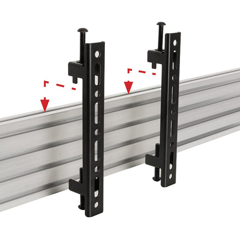 B-Tech SYSTEM X - VESA 200 Flat Screen Interface Arms for BT8390 (Pair)