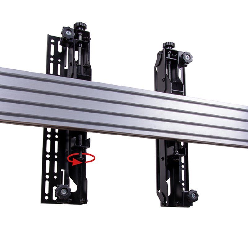 B-Tech SYSTEM X - VESA 400 Flat Screen Interface Arms with Micro-Adjustment for BT8390 (Pair)