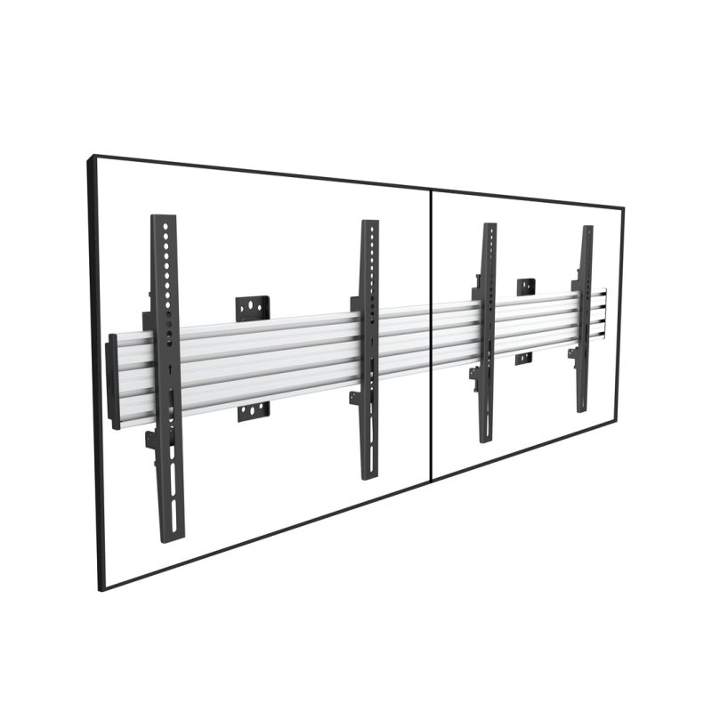 Fixation double écran MULTIBRACKETS PRO Series MBW2U Silver pr moniteur 101,6 cm