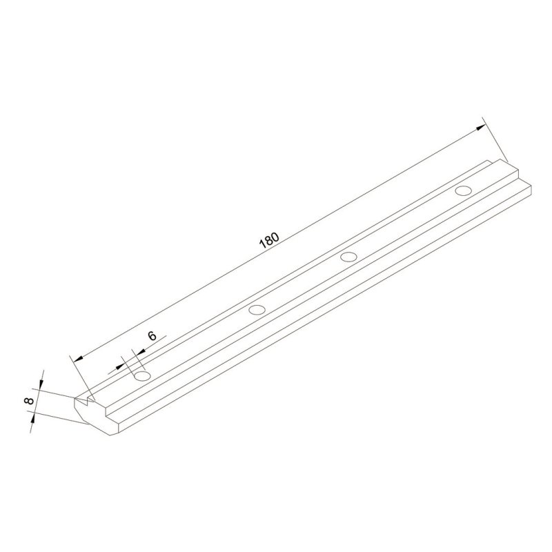 Rail d'extension MULTIBRACKETS M PRO Series Aluminium