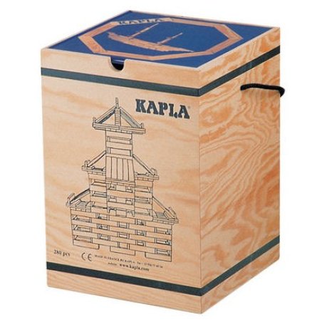 Kapla bricks 280 pcs - Blue book (kapla280)