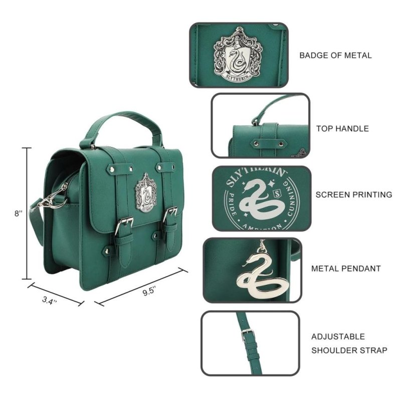 HARRY POTTER - Serpentard - Sac à Bandoulière