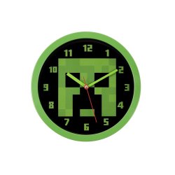 MINECRAFT - Creeper - Horloge Murale 25cm