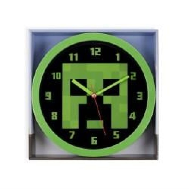 MINECRAFT - Creeper - Horloge Murale 25cm