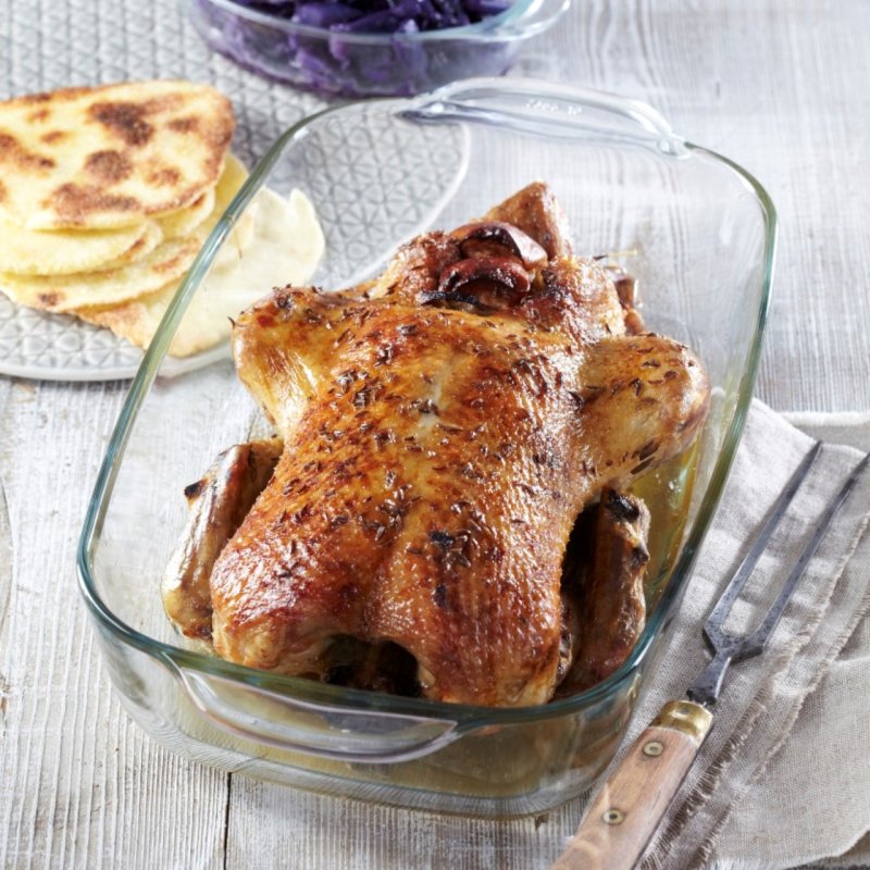 SIMAX Plat à Four en Verre Borosilicate Rectangulaire, Dimension 40,4 x 26 x 6 cm - Contenance 3,5L - Très haute