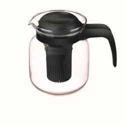 Théière Matura avec filtre en plastique, cont 1L, dim 174 x 145 mm - verre borosilicate - très haute résistance