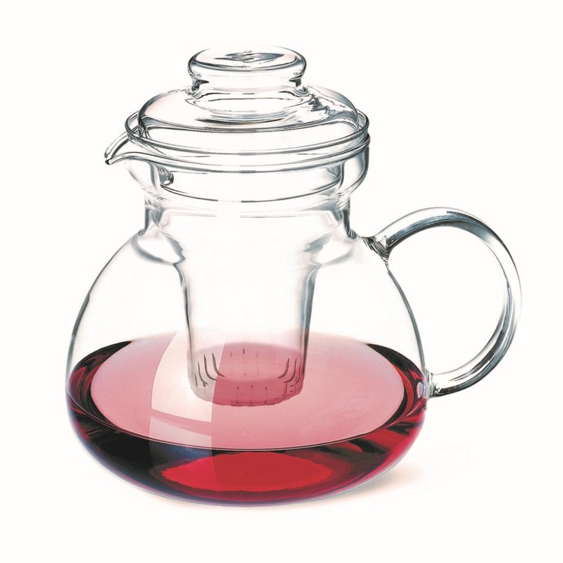 Théière Marta avec filtre en verre, cont 1,5L, dimensions 198 x 179 mm - verre borosilicate - très haute résistance