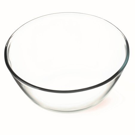 Bol en verre - contenance 3,5 l, dimensions Ø 270 x 125 mm - verre borosilicate-très haute résistance 6646 SIMAX