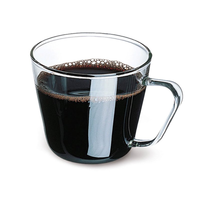 Lot de 6 tasses à thé Luna, contenance 0,20 l , dimensions 115 x 75 mm - verre borosilicate-très haute résistance