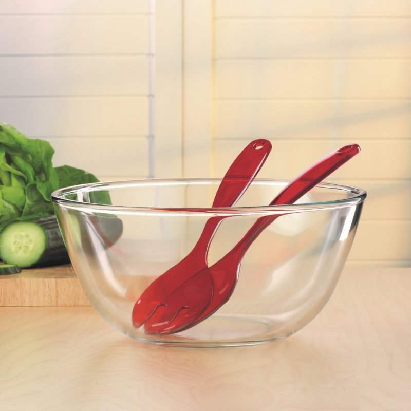 SIMAX Bol en Verre, Contenance 0,90 L Dimension Ø 17 cm x H 8,8 cm - Verre Borosilicate - Très haute résistance 6846