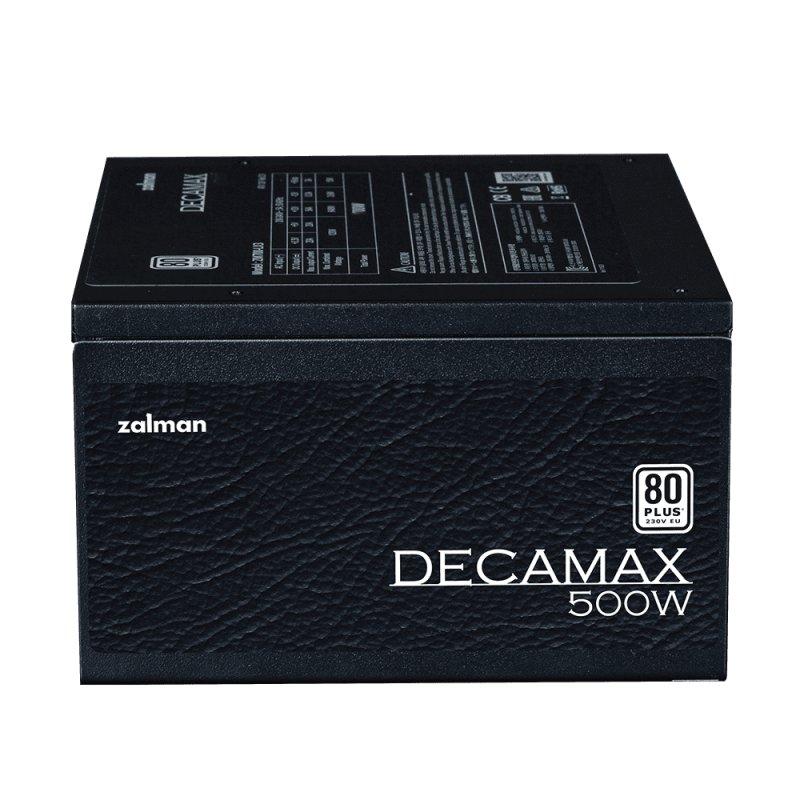 Alimentation ATX Zalman DecaMax LX3 - 500W (Noir)