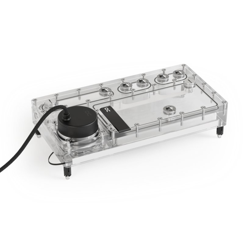 Alphacool Core Distro Plate 280 Links VPP/D5 mit VPP Apex Pumpe