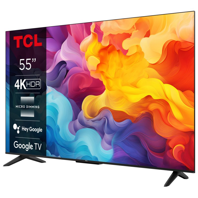 TCL P655 55P655 TV 139,7 cm (55") 4K Ultra HD Smart TV Wifi Noir