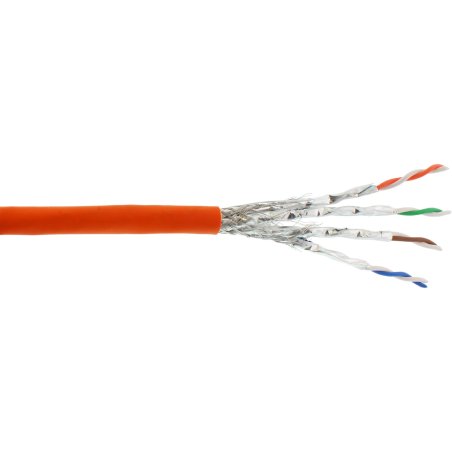 InLine 71025I câble de réseau Orange 25 m Cat7a S/FTP (S-STP)