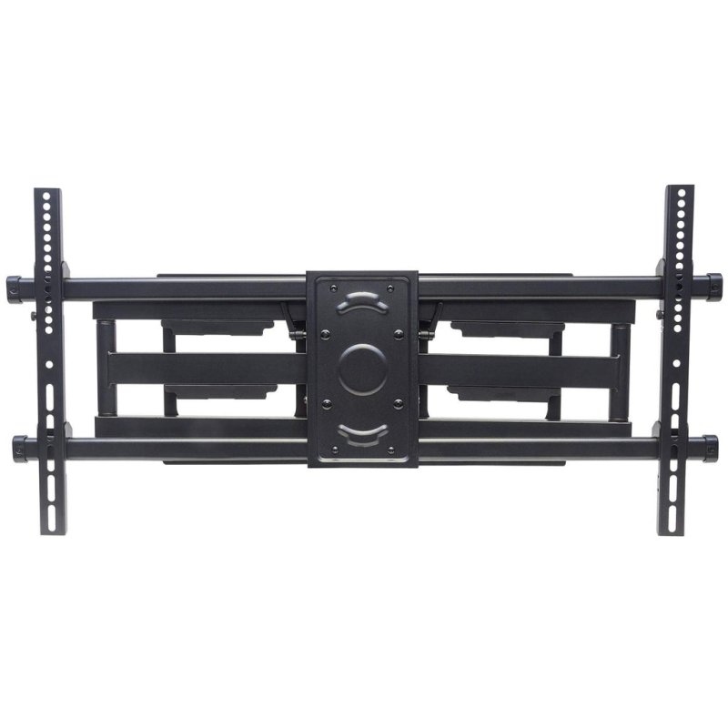 Manhattan TV & Monitor Mount Wall Full Motion 1 screen Screen Sizes: 37-75 Black VESA 200x200 to 800x400mm Max