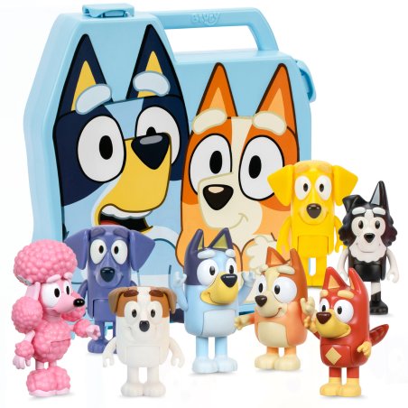 Bluey playset Ultimate Play & Go Collector Case
