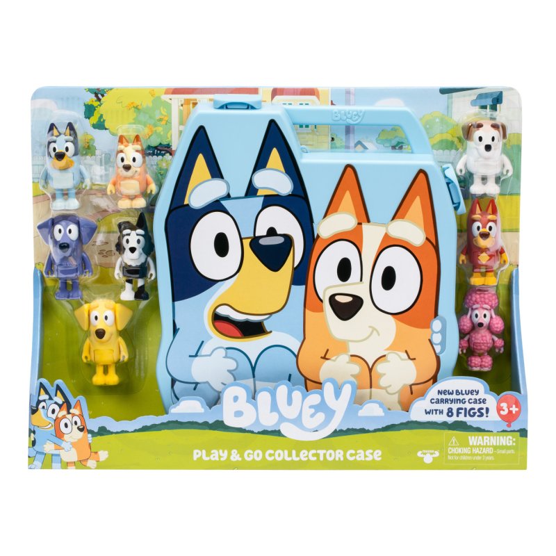 Bluey playset Ultimate Play & Go Collector Case