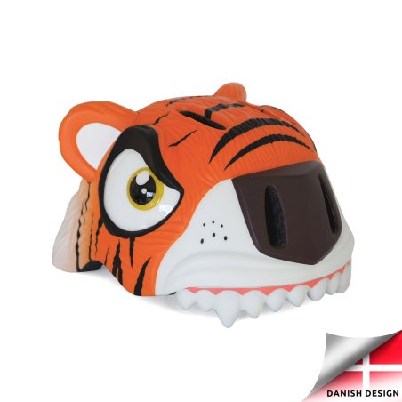Crazy Safety - Tiger Bicycle Helmet - Orange (100101-01-01)