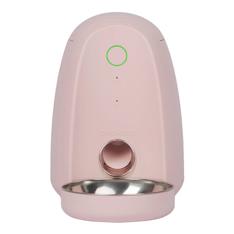 Automatic Pet Feeder with plastic bowl WIFI mini Dogness (pink)