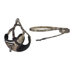 Dog set Dogness harness and leash (Camo)
