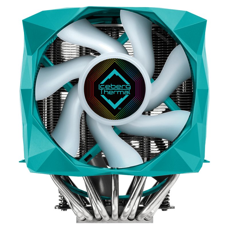Iceberg Thermal IceSLEET X9 Dual TR Processor Cooler 12 cm Teal 1 pc(s)