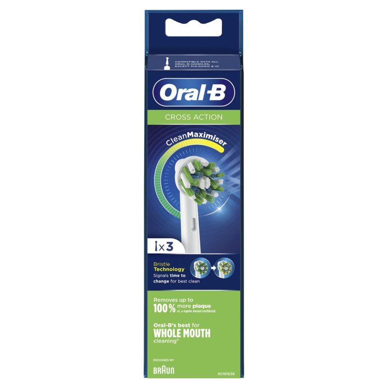 ORAL-B Cross Action 3er Pack EB50RB-3