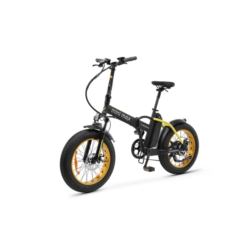 Vélo électrique pliable Argento MiniMax Jaune Moteur Bafang 36V/250W/60Nm , Batt