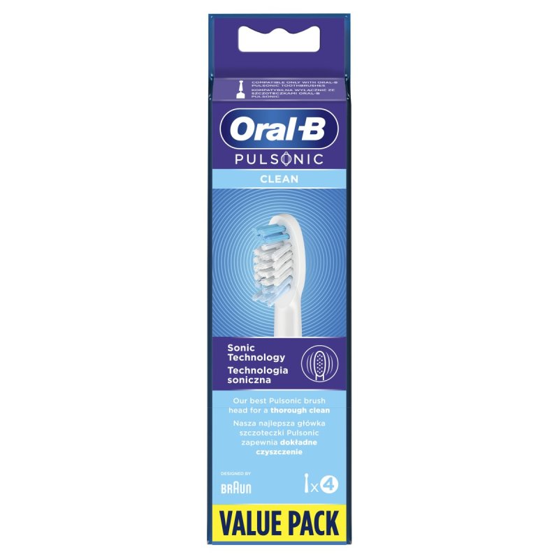 Oral-B Pulsonic Clean 4 pc(s) White
