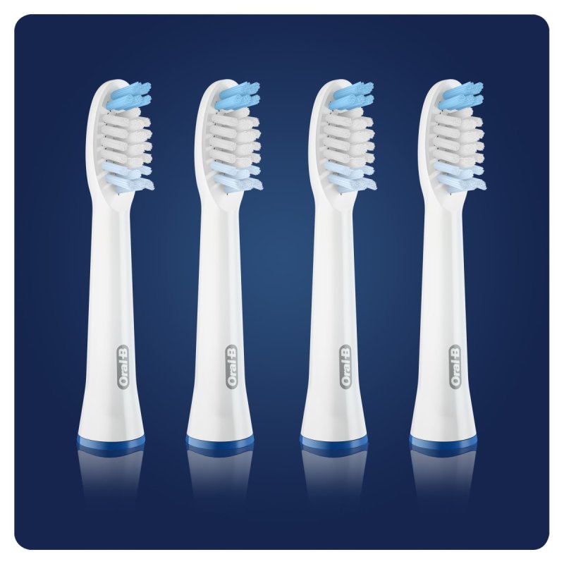 Oral-B Pulsonic Clean 4 pièce(s) Blanc