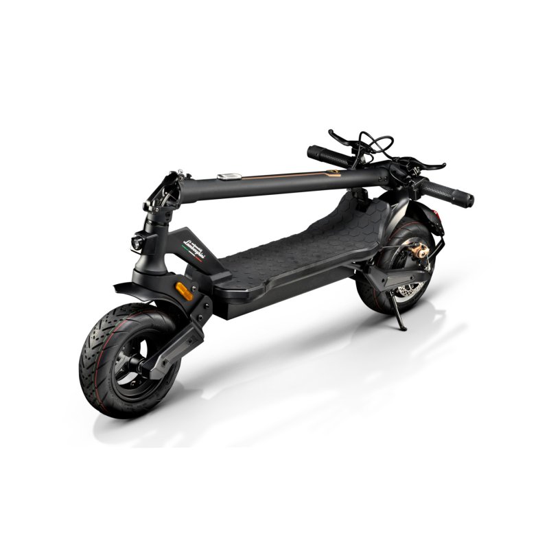 Trottinette Lamborghini Alext Bronze avec clignotants - Cadre Acier et Aluminium