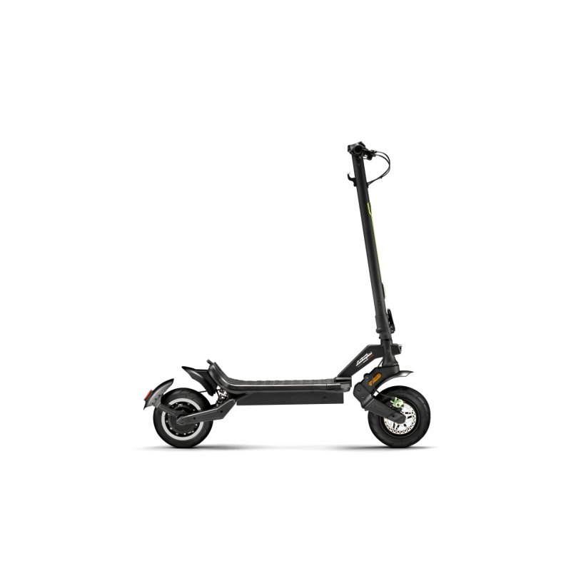 Trottinette Lamborghini Alext Verte avec clignotants - Cadre Acier et Aluminium
