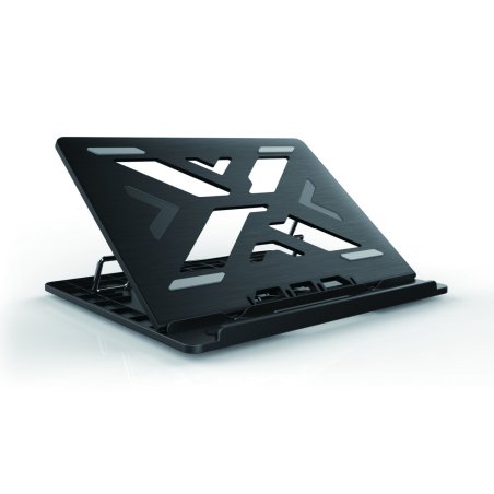 Conceptronic ERGO Laptop Cooling Stand Laptop stand Black 39.6 cm (15.6")